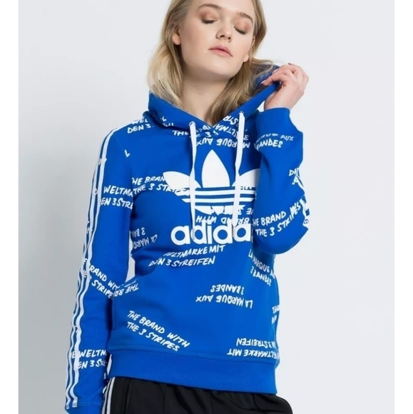 adidas Tops - Adidas Small Originals Big Trefoil sweatshirt hoodie